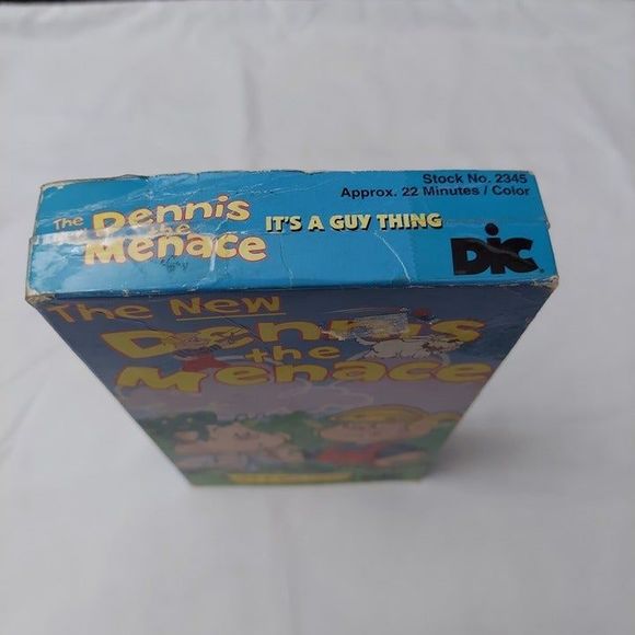The New Dennis The Menace Animated Series Cartoon It's A Guy Thing VHS 1993 DIC - Picture 5 of 6